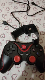 Бездротовий Bluetooth геймпад Terios X3 для ANDROID, iOS, Tv Box, PC, з утримувачем для смартфона в комплекті Чорний (Х3-AV) TRG-190708 фото від покупців 8