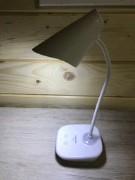 Настільна світлодіодна лампа з акумулятором Quantum ASCONA QM-TL1030 3W 200lm USB 5V фото від покупців 4