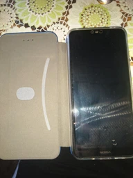 Чохол-книжка Elegant на Nokia 7.1 синій фото від покупців 1