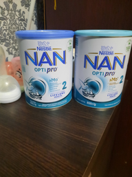 Детская смесь молочная сухая NAN 2 Optipro с 5 олигосахаридами и L. Reuteri для детей от 6 месяцев 800 г (8445291444256) фото от покупателей 4
