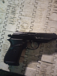 Стартовий пістолет SUR 2608 Black + Патрони 25шт. фото від покупців 1
