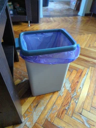 Відро для сміття MBM HOME BIN-02 12L BEIGE пластикове бежеве фото від покупців 5