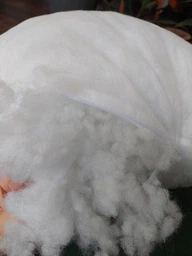 Наполнитель для подушек IDEIA Холлофайбер Антиаллергенный в виде пушистых шариков Для декора Снег искусственный 1 кг (2200001424111) фото от покупателей 10