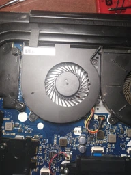 Вентилятор (кулер) для LENOVO IdeaPad Y700-15ACZ, Y700-15ISK. (MF75100V1-C010-S9A DC28000CRS0) Версія 1. High Copy (65285)