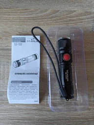 Налобний світлодіодний ліхтарик TITANUM TLF-H05 250Lm 6500K фото від покупців 7