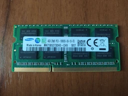 Оперативна пам'ять Samsung SODIMM DDR3 4Gb 2Rx8 1333Mhz PC3-10600S-09-10-F3 M471B5273DH0-СH9 фото від покупців 8