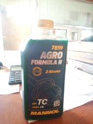 Моторна олива Mannol 7859 Agro for Husqvarna API TC 1 л (MN7859-1PET)