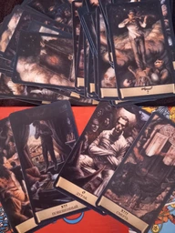 Карты Таро Черный гримуар. Таро Некрономикон. Dark Grimoire Tarot
