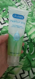 Интимный гель-смазка Durex Naturals из натуральных ингредиентов без красителей и ароматизаторов (лубрикант) 100 мл (4820108005273) фото от покупателей 1