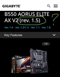 Материнская плата Gigabyte B550 AORUS ELITE AX V2 фото от покупателей 9