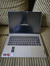 Ноутбук Lenovo IdeaPad Slim 5 14ABR8 (82XE006WRA) Cloud Grey / 14" IPS WUXGA / AMD Ryzen 7 7730U / RAM 16 ГБ / SSD 512 ГБ / Подсветка клавиатуры / Зарядка через Type-C фото от покупателей 9