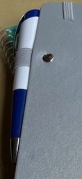 Шариковая авторучка Fisher Space Pen Eclipse Белая + Синяя в блистере / Стержень 1.1 мм Черный (747609004564)