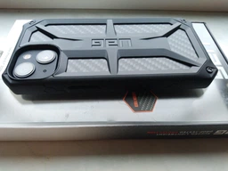 Чохол протиударний UAG Monarch (Original) 113171114040 для Iphone 13 | 14 (6.1") Black Leather фото від покупців 3