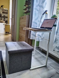 Пуф для хранения текстильный MBM HOME TH-03 Серый (TH-03 GRAY) фото от покупателей 6