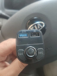 FM трансмиттер модулятор для авто MP3 MOD X8- 4522 bluetooth черный фото от покупателей 11