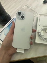 Мобильный телефон Apple iPhone 15 128GB Black (MTP03RX/A)
