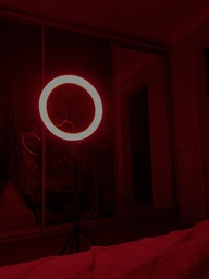 Разноцветная кольцевая RGB LED лампа 36 см 3 крепления смартфона Studio Light + штатив 2м (SMJ-36) фото от покупателей 11
