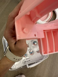 Дитячий дорожній складаний горщик і накладка на унітаз 3 в 1 Just Baby Trino Pink (JB-002) фото от покупателей 8