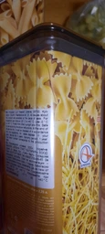 Ємність для сипучих продуктів 1,3л прозорий/прозорий Алеана фото від покупців 3