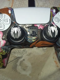 Накладки на Стики 2шт RMC Spider-Man PlayStation 5 4 3 2 1 Xbox Series One 360 Switch 2 Red White