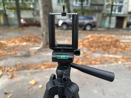 Штатив універсальний 35-102 см для фотоапарата та телефону та кільцевої лампи металевий TRIPOD 3120А з чохлом фото від покупців 5