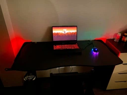 Стол с электрорегулировкой высоты RZTK eDesk RGB Carbon 2 1200 х 600 мм фото от покупателей 15