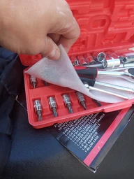 Набор инструментов 46 PIECE TOOL SET 72 зуба (FG22) фото от покупателей 3