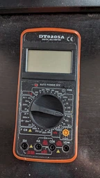Мультиметр цифровий Digital Multimeter DT9205A чорний з жовтим