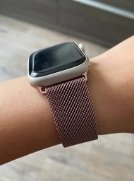 Миланская петля для Apple Watch 38/40/41 мм Черно-бирюзовый фото от покупателей 4