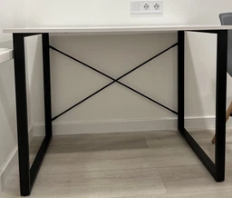 Компьютерный стол Ferrum-decor Дейв 75x140x60 черный ДСП Дуб Сан-Марино 16мм фото от покупателей 15