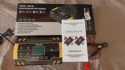 Зарядний пристрій Foxconn 12/24V 8A Car Charger 4Ah-120Ah Авто-мото для свинцево-кислотних, GEL, AGM, EFB, Wet акумуляторів
