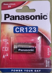 Батарейка PANASONIC CR123A 3V 1 шт фото від покупців 4