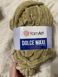 Пряжа для в'язання YarnArt Dolce Maxi 765 Коричневий