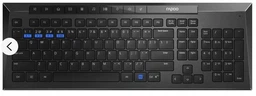 Комплект (клавиатура, мышь) беспроводной Rapoo 8210M Wireless Black фото от покупателей 1