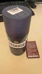 Пена для бритья Proraso Blue Line с алоэ и витамином Е 300 мл (8004395002085) фото от покупателей 2
