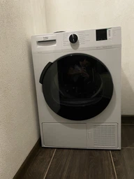Сушильна машина Beko, тепловий насос, 7кг, A++, 51см, дисплей, білий (DF7412PB)