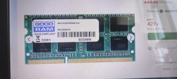 Модуль пам`ятi SO-DIMM DDR3L 4GB/1600 1,35V Goodram (GR1600S3V64L11S/4G) фото от покупателей 12