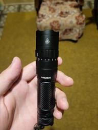 Портативний світлодіодний ліхтарик VIDEX VLF-A156R 1700Lm 6500K (Li-ion 21700 4000mAh змінний) фото від покупців 2