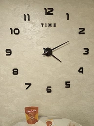 Настенные 3D часы DIY Clock NEW с цифрами фото от покупателей 2