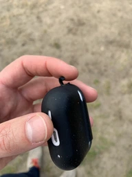 Чехол Nik (with fibra) с карабином для AirPods Pro 2 pink