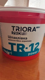 Шпаклевка влагостойкая акриловая TRIORA NEW 1.5кг