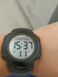 Мужские часы Skmei Neon 10 Bar Black фото от покупателей 10