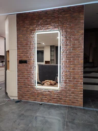 Дзеркало з 3D підсвічуванням LED в повний зріст MLH - 11 (150x70) фото від покупців 1