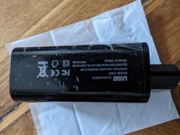 Зарядний пристрій Linktech GaN 65W Швидка зарядка Black Адаптер для заряджання Блок живлення для телефону, планшета та ноутбука