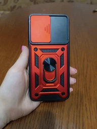 Чехол Hide Shield для Xiaomi Redmi Note 12S бампер противоударный с подставкой Blue