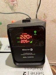 Стабилизатор напряжения ElectrO SDR-1000 1 кВА (SDR10EL) фото от покупателей 2