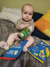 Кукурудзяні снеки Gerber з Полуницею та Бананом для дітей із 7 місяців 28 г (8445291463554)