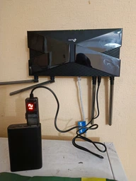 Кабель для роутера USB-DC с переключателем 9V-12V 5.5-2.1 + 3.5-1.35мм