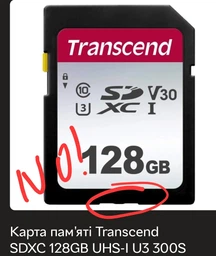Карта памяти Transcend 300S SDXC 1TB UHS-I U3 V30 (TS1TSDC300S) фото от покупателей 19