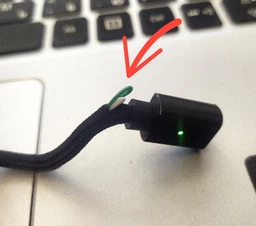 Магнитный кабель красный ESSAGER USB Type-C 1метр фото от покупателей 2